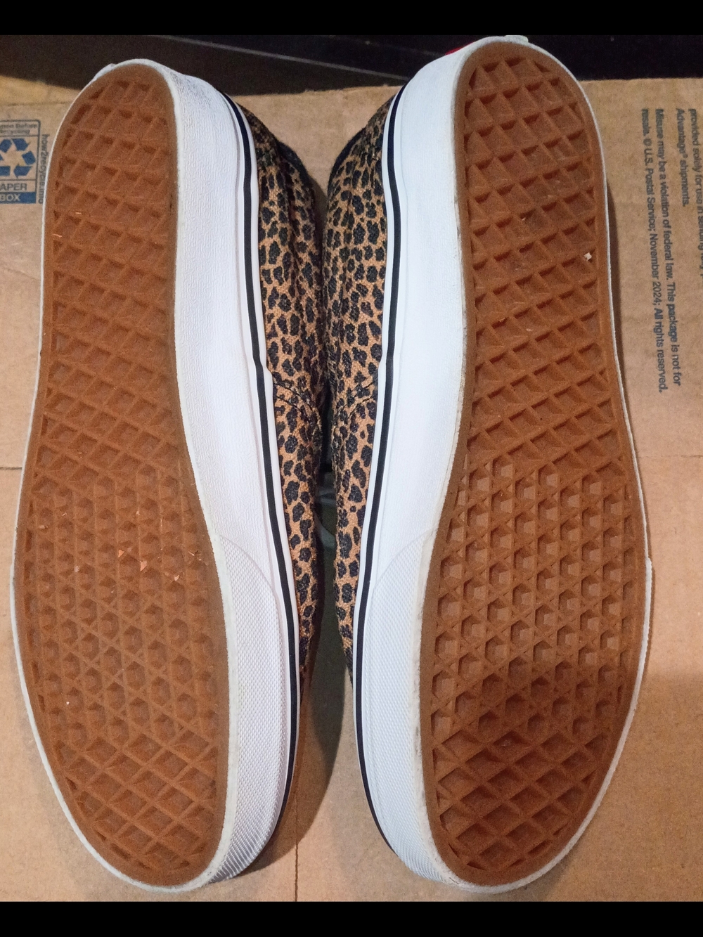 Vans Leopard Print Authentic Sneakers - NWOB - Picture 4 of 5